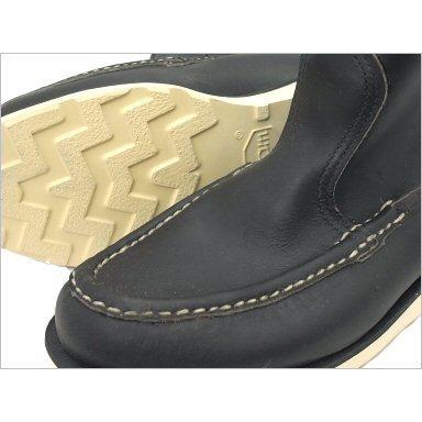 ラッセルモカシン　黒ヌバック製モカシンブーツ　9サイズ相当 ラッセルモカシン 黒ヌバック製モカシンブーツ 9サイズ相当