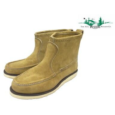 RUSSELL MOCCASIN（ラッセルモカシン） ノックアバウト ブーツ タン