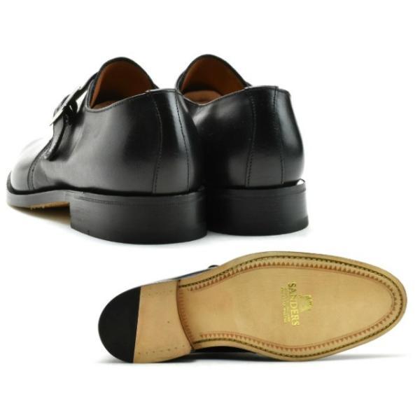 SANDERS（サンダース） 靴 モンクストラップ SANDERS 8471B ブラック