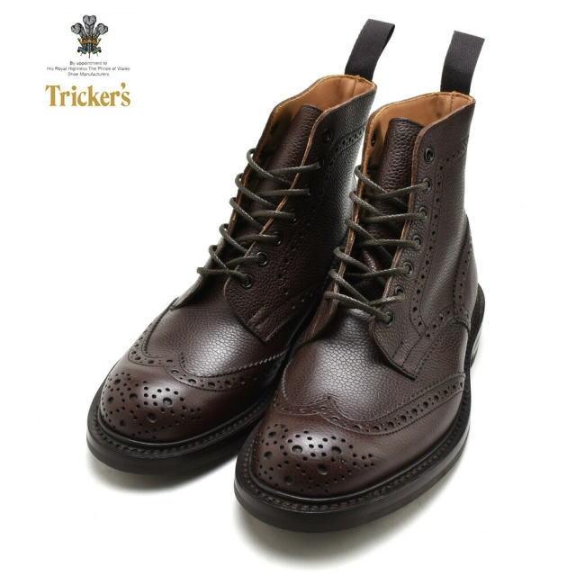 Tricker's（トリッカーズ） ウィングチップ M2508 カントリーブーツ