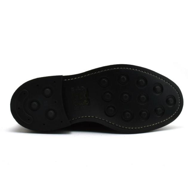 トリッカーズ バートン ウィングチップ カントリーブーツ m5633 Tricker's ブラック BLACK リペロ・スエード ダイナイトソールの画像