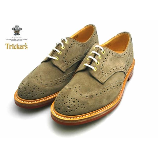Tricker's（トリッカーズ） バートン ウィングチップ カントリーブーツ