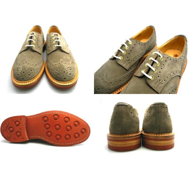Tricker's（トリッカーズ） バートン ウィングチップ カントリーブーツ