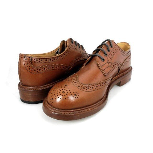 トリッカーズ バートン レディース カントリーブーツ ウィングチップ マロンアンティーク レディース ブーツ Tricker's L5679 Brogue Shoe Marron Antique｜premiumone｜02