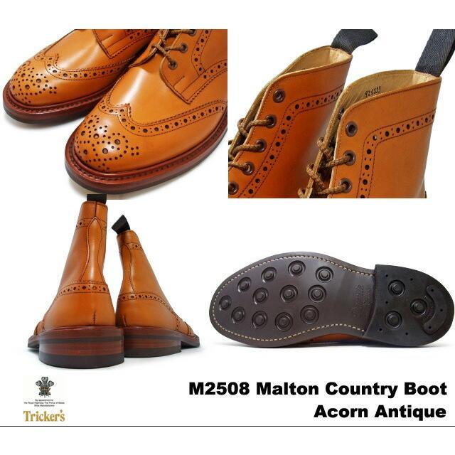 Tricker's（トリッカーズ） カントリーブーツ モルトン エイコン