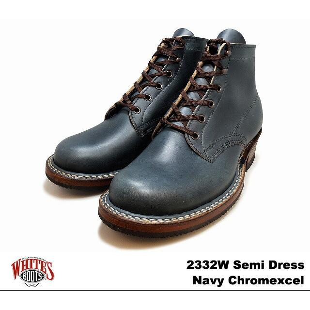 ホワイツ セミドレス ホワイツブーツ ネイビー ホーウィン クロムエクセル メンズ ブーツ ワークブーツ White S Boots Semi Dress 2332w Navy Horween Ch Whitesboots 2332w Nvcx Premium One 通販 Yahoo ショッピング