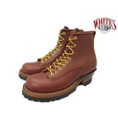 ホワイツ スモークジャンパー ホワイツブーツ レッドドッグ メンズ ブーツ ワークブーツ White's Boots Smoke Jumper 350MVLTTRT Red Dog vibram #100｜premiumone