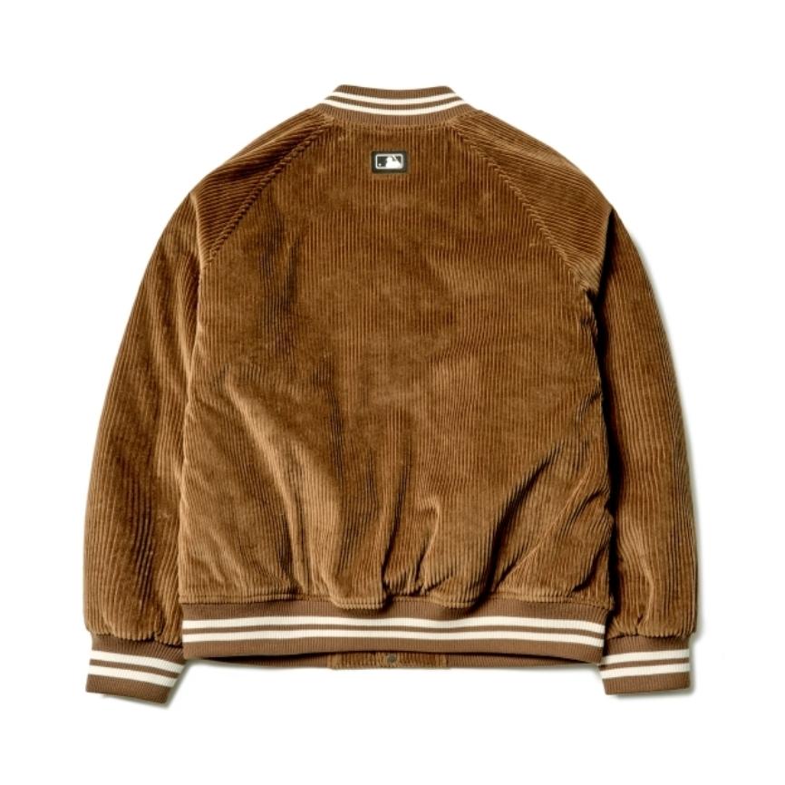 MLB Korea ジャケット スタジャン BASIC CORDUROY BASEBALL JUMPER 