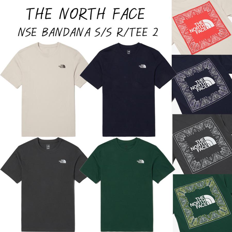 高級品市場 BANDANA NSE FACE NORTH THE 半袖 Tシャツ ノースフェイス S/S レディース メンズ 半袖Ｔシャツ 2 R/TEE 半袖