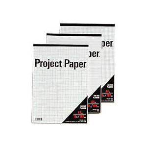 100％の保証 オキナ プロジェクトペーパー A4 10mm横罫 100枚 PPA40Y 1セット(5冊) その他ノート、紙製品