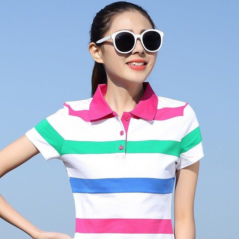 22年春の ゴルフウェア ポロシャツ レディース スポーツウェア 半袖ポロ ポロシャツ カジュアル シャツ カラー ピンク Www Sustentec Com Br