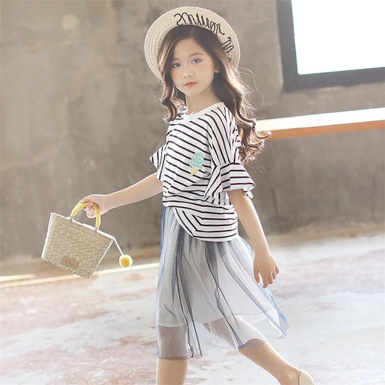 子供服 女の子 半袖 可愛い キッズ服 ファッション 安い 入園式 ダンス 旅行 セットアップ 人気キッズ 服２点セット おしゃれ 110 1 130 140 ポイント消化 Mkgst080 プレッピー 通販 Yahoo ショッピング