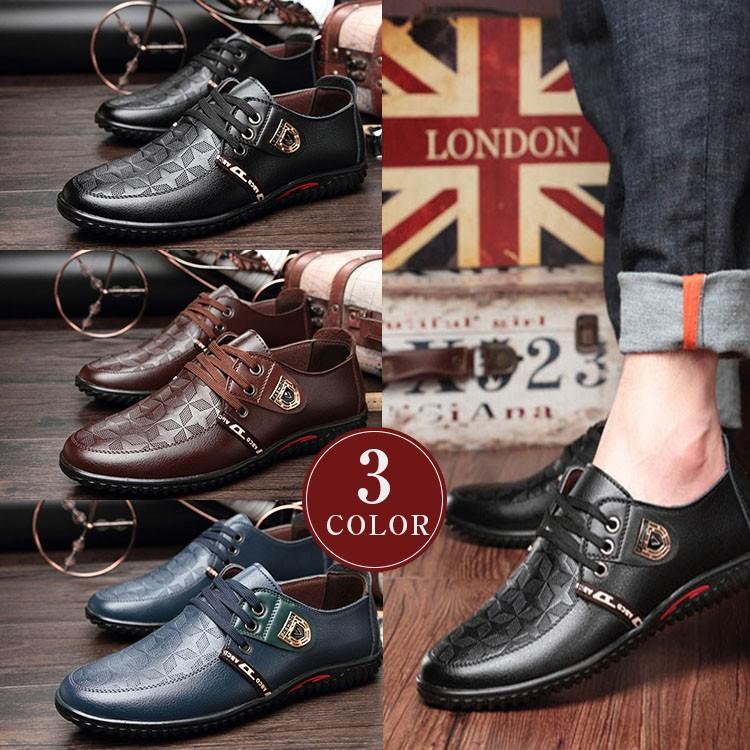 ビジネスシューズメンズ 革靴 紳士靴 プレーントゥ 歩きやすい フォーマルシューズ スリッポン メンズ靴 Pu ポイント消化 Mpus034 プレッピー 通販 Yahoo ショッピング