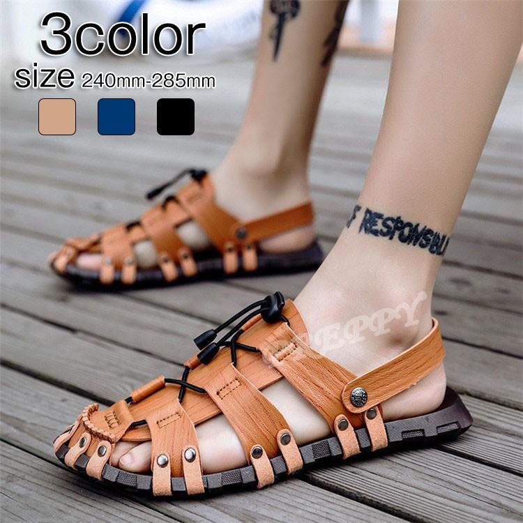サンダル メンズ オフィスサンダル バックバンド スポーツ 革 スリッパ ビーチシューズ ビーサン 通気性 Sdms033 プレッピー 通販 Yahoo ショッピング