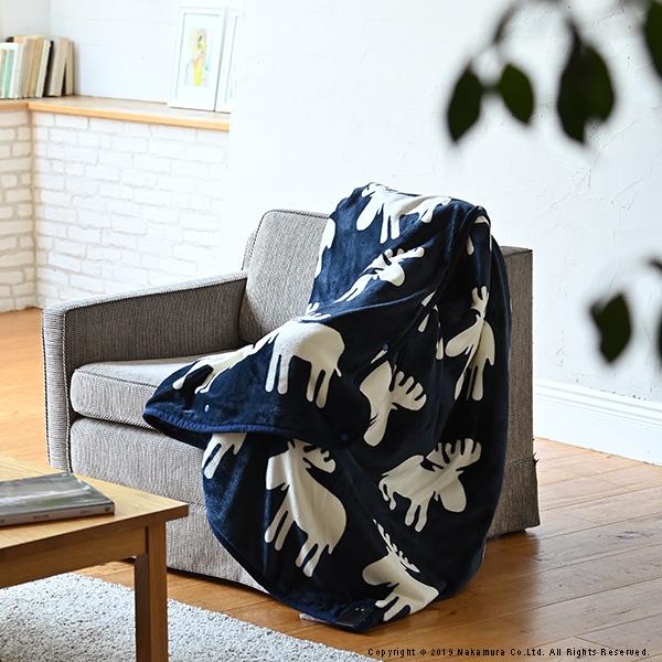 電気毛布 ブランケット 北欧 とろけるフランネル 着る電気毛布 curun