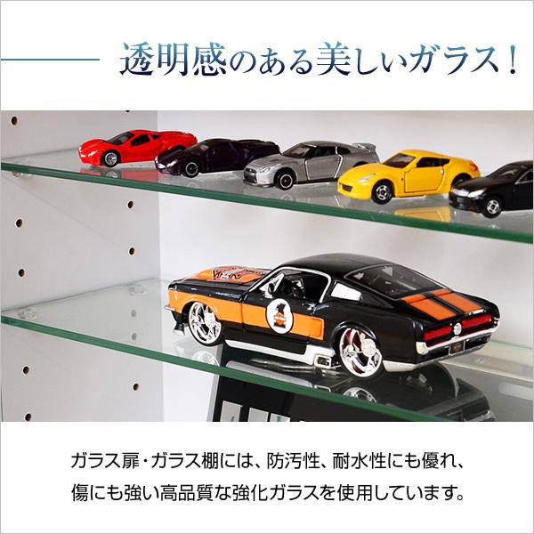 コレクションラック -Luke-ルーク 浅型ハイタイプ セット（本体+上置き） | ホームテイスト | 05