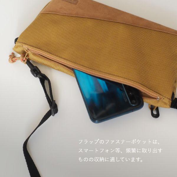 VOYAGE 多機能 ミニショルダー バッグ 日本製 サコッシュ スマホポーチ アウトドア 撥水 斜め掛け 肩掛け スマホショルダー 通勤 通学 | ブランド登録なし | 12