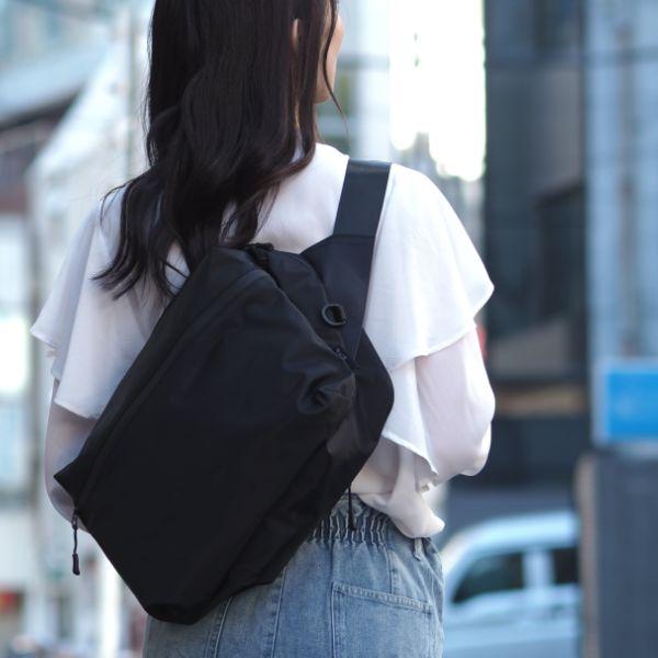 Luminous ショルダーバッグ 15L 撥水 レディース メンズ ビジネスバッグ 斜めがけ 軽量 シンプル ブラック 通勤 通学 大容量 NoiR | ブランド登録なし | 04