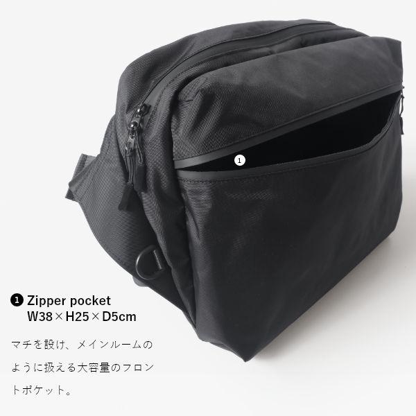 Luminous ショルダーバッグ 15L 撥水 レディース メンズ ビジネスバッグ 斜めがけ 軽量 シンプル ブラック 通勤 通学 大容量 NoiR | ブランド登録なし | 06