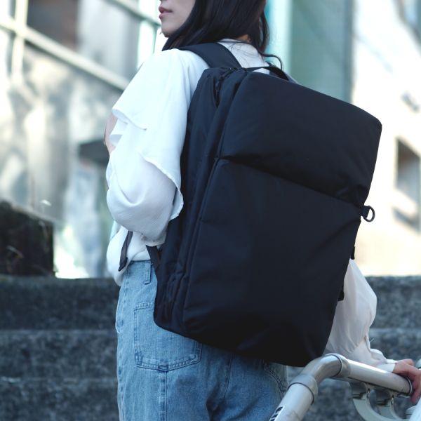 Absolute ダッフル バックパック 40L ビジネス リュック ブラック 通勤 通学 リュックサック 出張 海外 旅行 大きい 大容量 NoiR | ブランド登録なし | 03