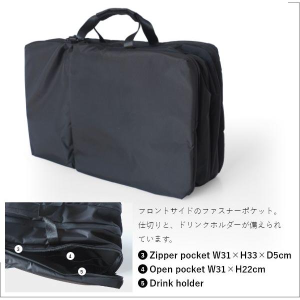 Absolute ダッフル バックパック 40L ビジネス リュック ブラック 通勤 通学 リュックサック 出張 海外 旅行 大きい 大容量 NoiR | ブランド登録なし | 06
