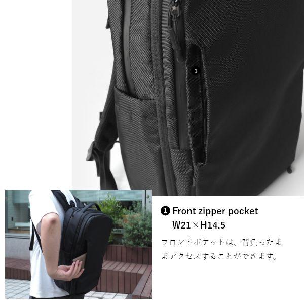 拡張機能 大容量 ビジネス リュック ブラック メンズ レディース  バッグパック リュックサック A4 PCバッグ NoiR Transistor | ブランド登録なし | 09