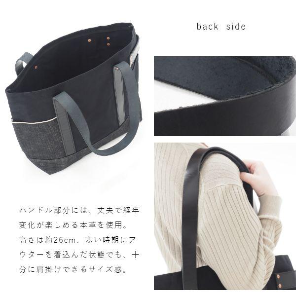 Hill's Side House×J.W.Davis 防水帆布トートバッグ キャンバス レディース ユニセックス パラフィン加工 大容量 A4 PC | ブランド登録なし | 13