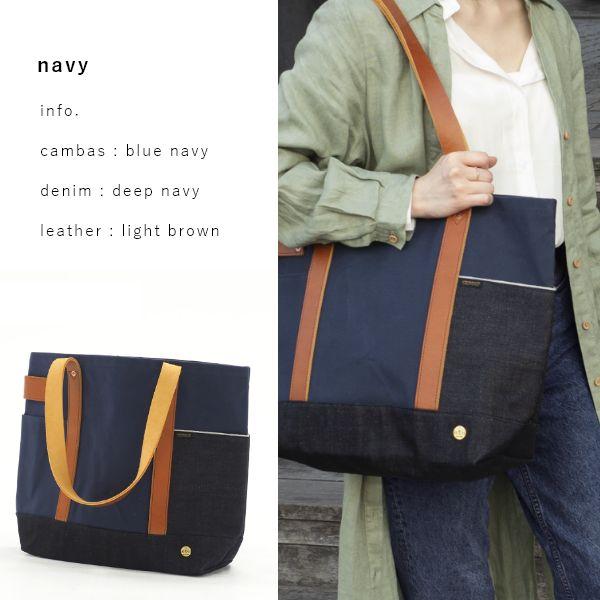 Hill's Side House×J.W.Davis 防水帆布トートバッグ キャンバス レディース ユニセックス パラフィン加工 大容量 A4 PC | ブランド登録なし | 01