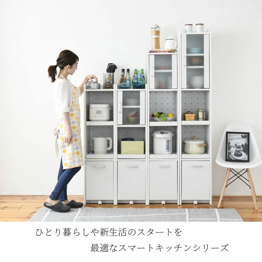 JK-PLAN（ジェイケイ・プラン） キッチン 隙間収納 炊飯器ラック ハイ