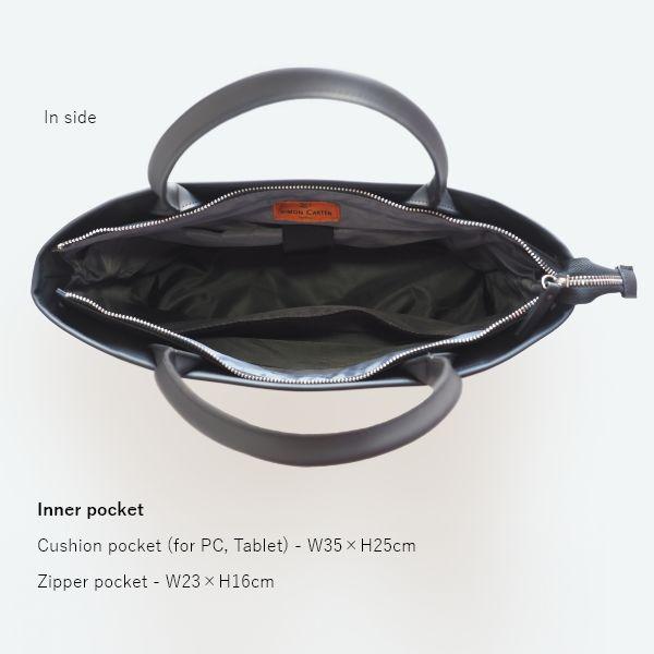 SIMON CARTER(サイモンカーター) ビジネス トートバッグ a4 レディースバッグ メンズバッグ 男女兼用 軽量 軽い 大容量 プレゼント | ブランド登録なし | 12