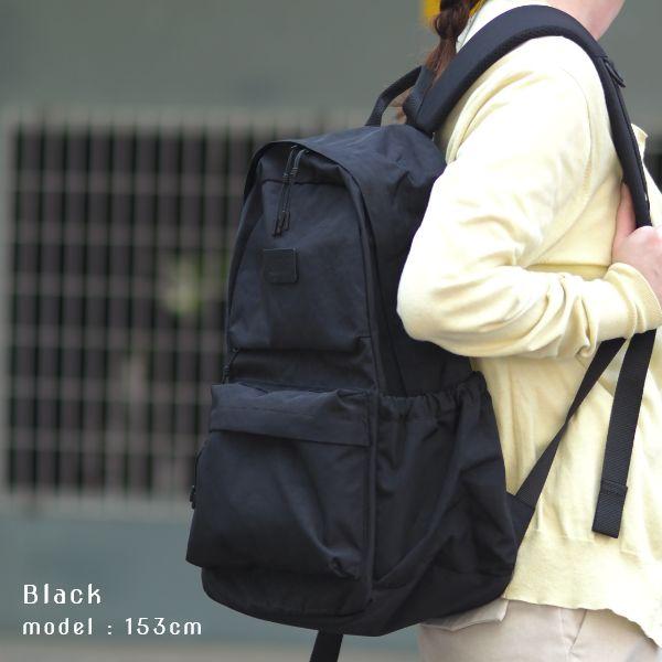 フロントフラップポケット バックパック 軽い ナイロン リュック 通学 レディース メンズ 大人 リュックサック 通勤 通学 | ブランド登録なし | 03