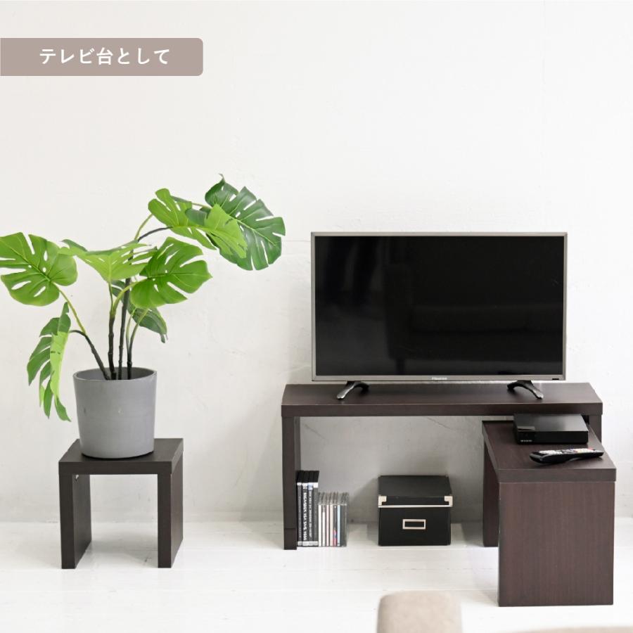 リビングテーブル ネストテーブル ローテーブル 木製 3個セット 長方形 コノ字テーブル センターテーブル Scala | JK-PLAN | 09