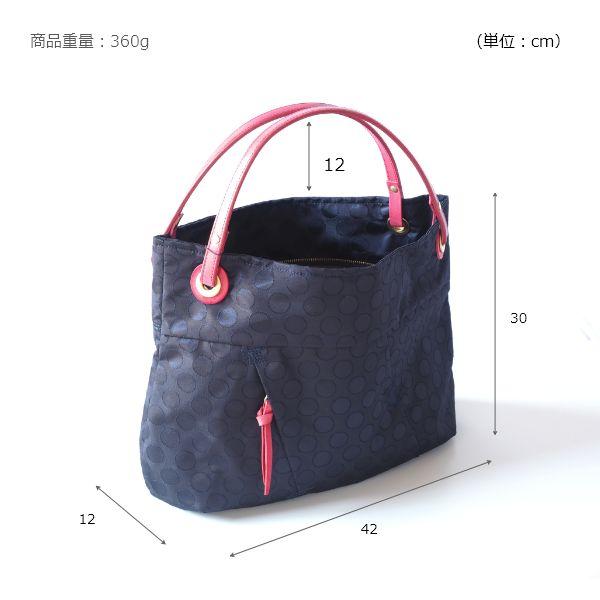 ステッチデザイン トートバッグ Mサイズ PORTE PORTA（ポルテ ポルタ） バッグ レディース ファスナー付き 軽量 軽い おしゃれ かわいい | ブランド登録なし | 13