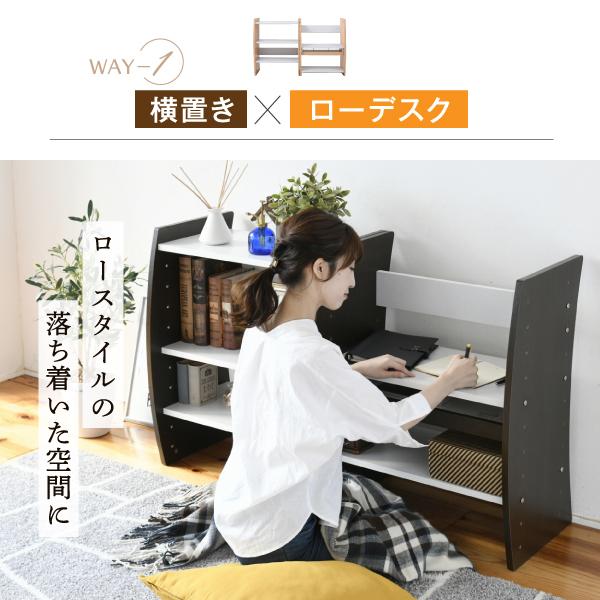 【特価セール】JKプラン パソコンデスク PCデスク ロータイプ ハイタイプ コ JK-PLAN（ジェイケイ・プラン） パソコンデスク コンパクト WAVY ロー