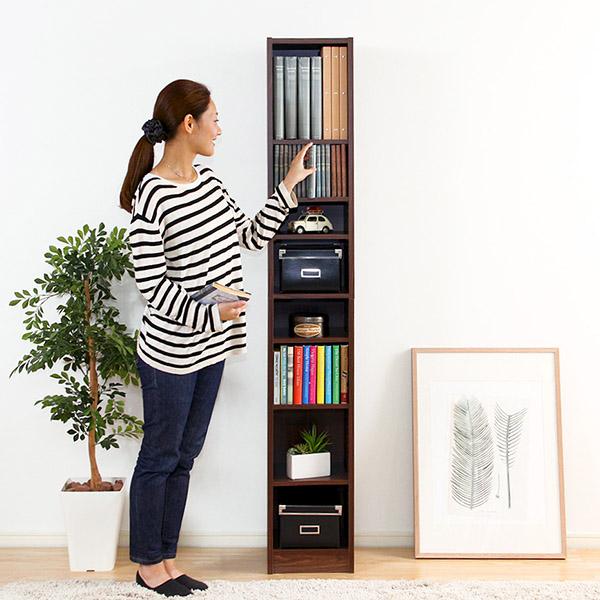 多目的ラック、マガジンラック（幅30cm）スリムで大容量な収納本棚、CDやDVDラックにも｜Retta-レッタ- | ホームテイスト | 06