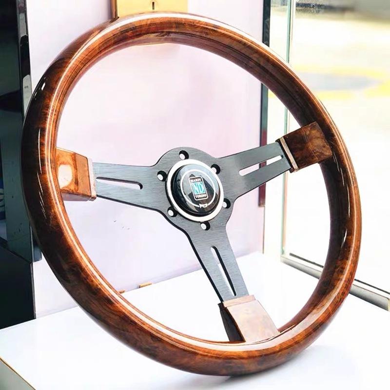 ステアリングホイール ウッド シルバー 日産(純正) ウッドステアリング のパーツレビュー | シルビア(さ