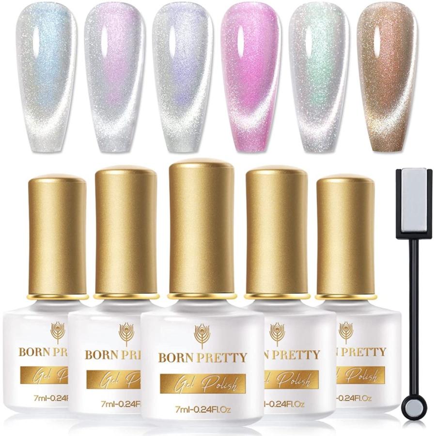 翌日発送】マグネットジェル ジェルネイル オーロラ系 磁石付き