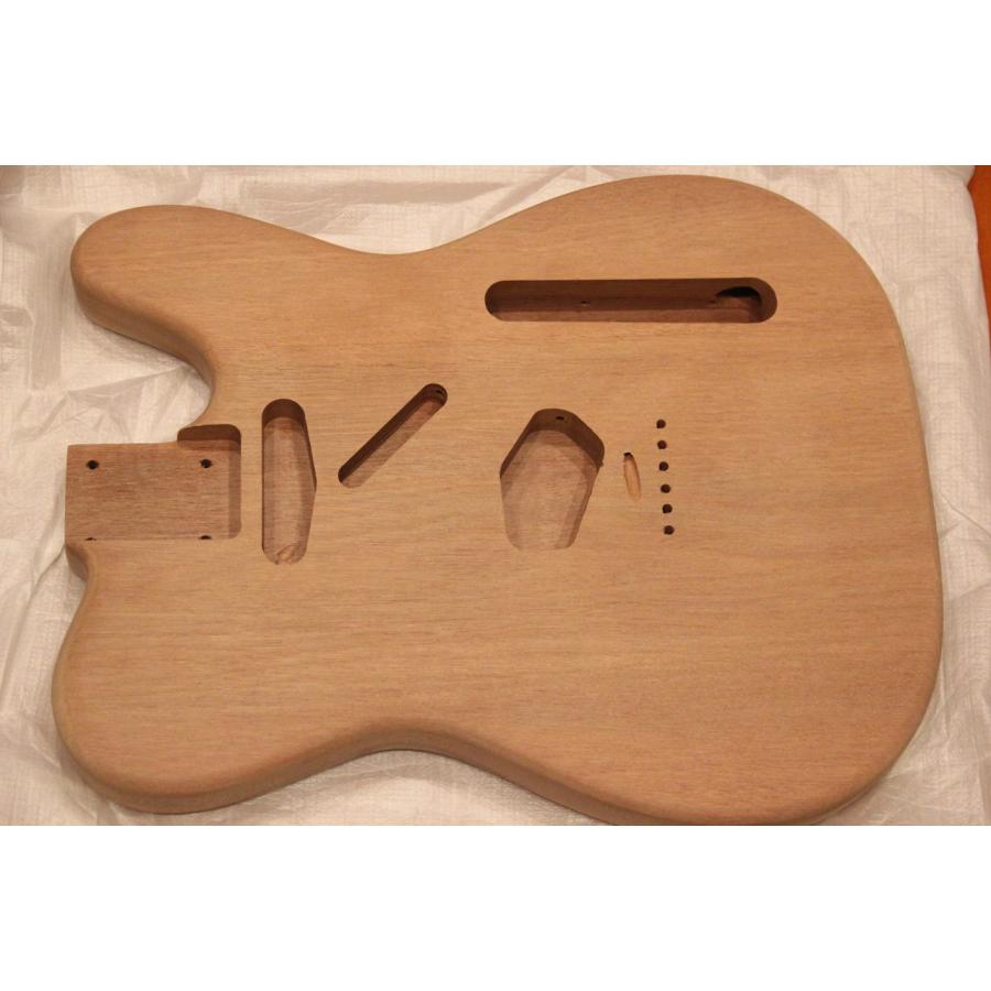 翌日お届け】テレキャスターボディ・超上質軽量マホガニー使用