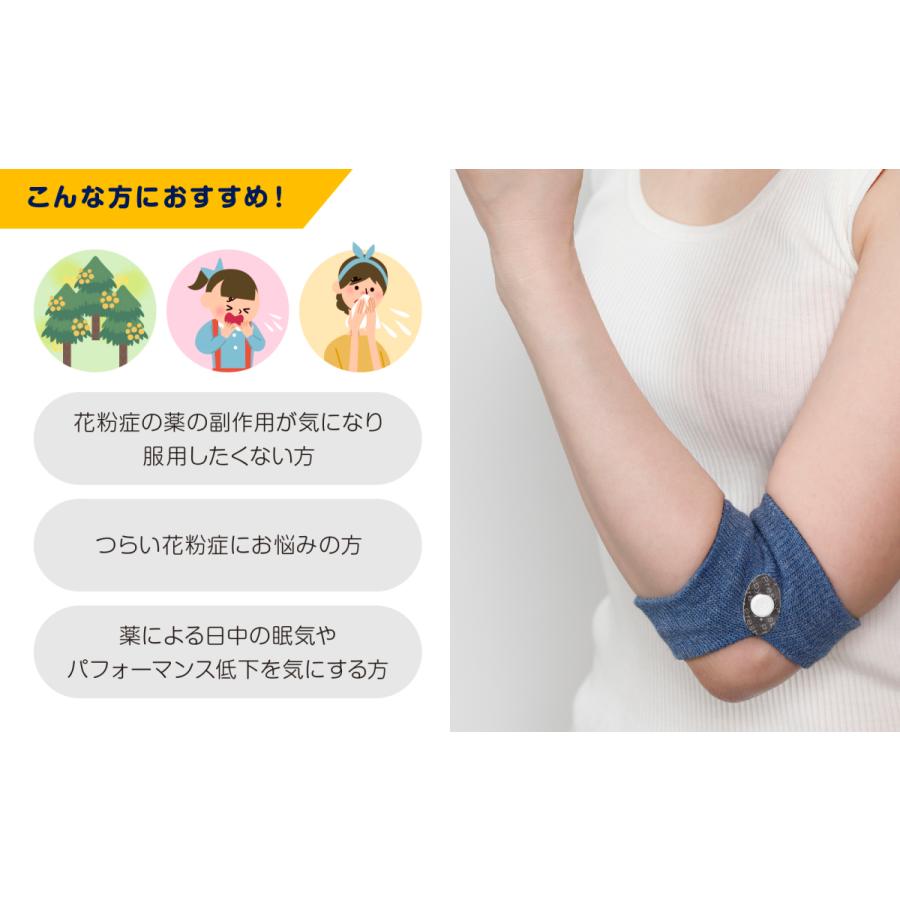 一般医療機器】スッキリバンド 花粉用 花粉症対策グッズ 花粉対策 花粉