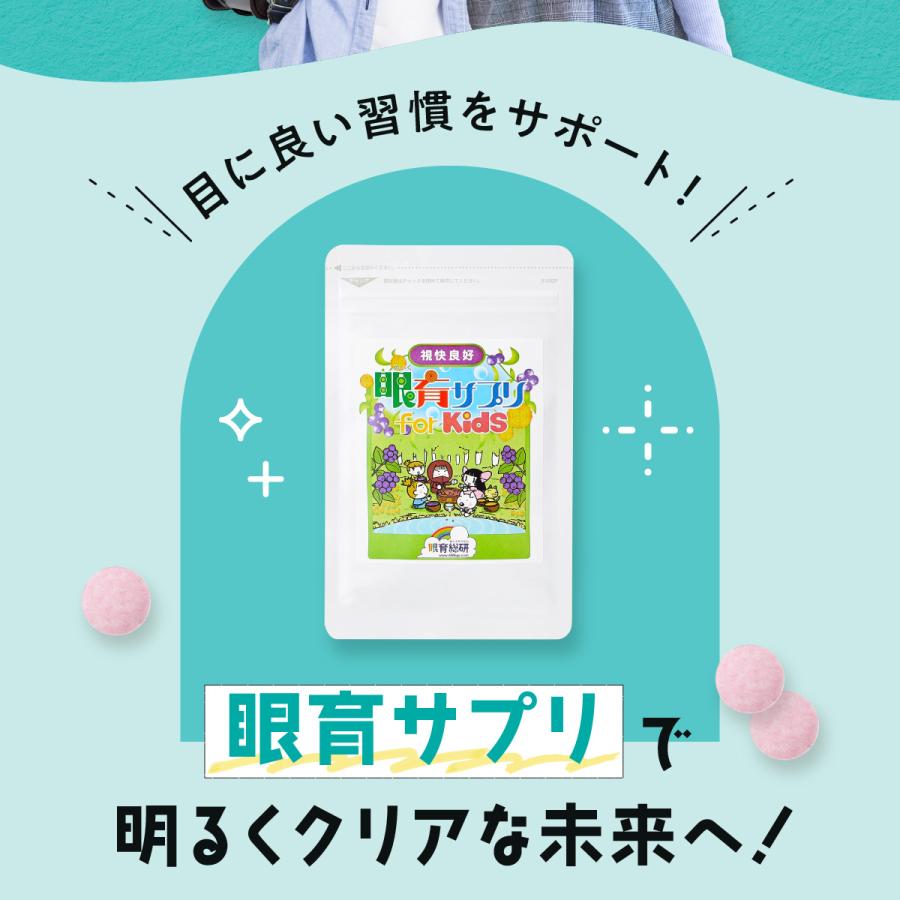 子供 サプリ 眼育サプリ めいく ビタミン 500mg×60粒 1ヶ月分 視力 目のサプリ 疲れ 眼 栄養 日本製｜present-store｜04