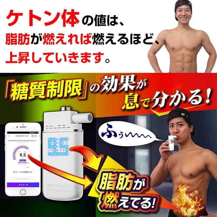 ケトンブレスメーター 測定器 チェッカー 糖質制限 糖質 ケトンメーター ケトン ケトスキャン ケトスティックス ケトン値 ケトン体チェッカー　呼吸式 
