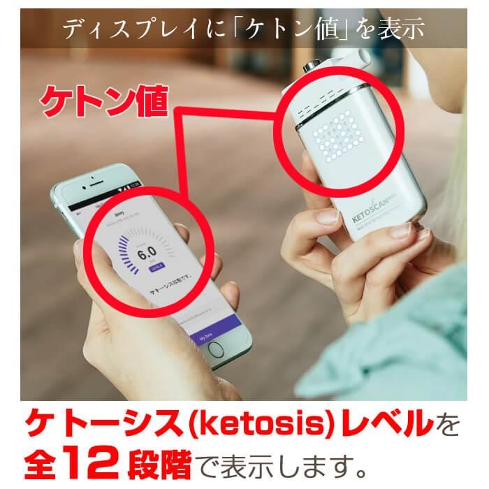ケトンブレスメーター 測定器 チェッカー 糖質制限 糖質 ケトンメーター ケトン ケトスキャン ケトスティックス ケトン値 ケトン体チェッカー　呼吸式 