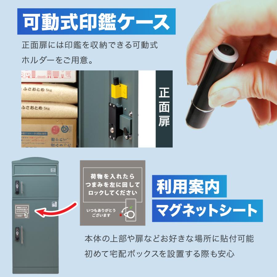 ルスネコボックス 宅配ボックス 戸建 大型 防水 屋外 ポスト 一体型 大 