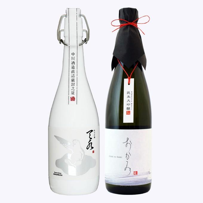 最安値挑戦 父の日 プレゼント 日本酒 ギフト 男性 女性 おしゃれ 退職祝い 純米吟醸 Amamizu 純米大吟醸 おかみ 7ml 2本セット Babylonrooftop Com Au