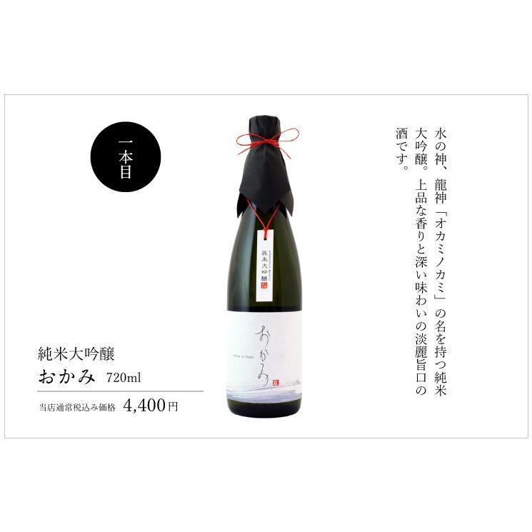 日本酒  飲み比べ ギフトプレゼント 男性 女性 純米大吟醸 おかみ × 大吟醸 笹屋茂左衛門 720ml セット |  | 01