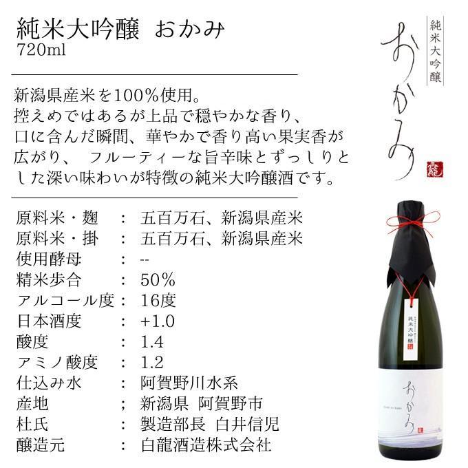日本酒  飲み比べ ギフトプレゼント 男性 女性 純米大吟醸 おかみ × 大吟醸 笹屋茂左衛門 720ml セット |  | 05