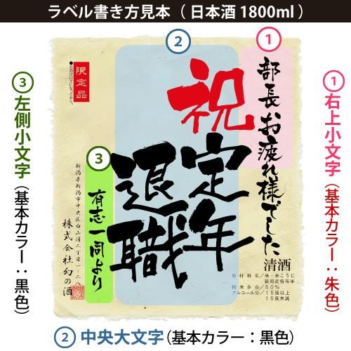 プレゼント 退職祝い 上司 男性 女性 定年 ギフト センス良い 嬉しい 記念日の新聞付き名入れ酒 純米大吟醸酒 <緑樹> 1800ml 緑綬褒章 |  | 02