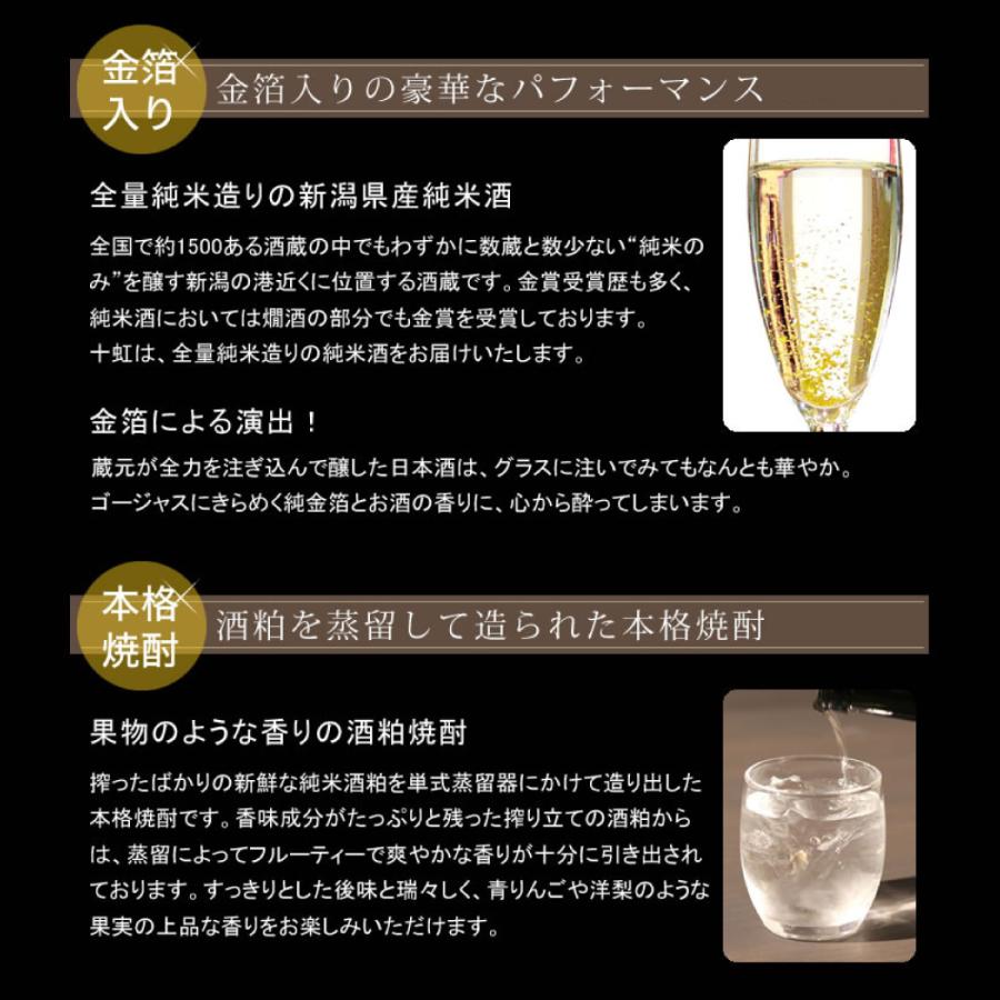 お歳暮 2026 令和8年 干支ラベル 選べる日本酒・焼酎 干支ラベル 720ml 化粧箱入り 新潟産 2026年 午年 純米酒／酒粕焼酎 ソーシャルギフト |  | 02