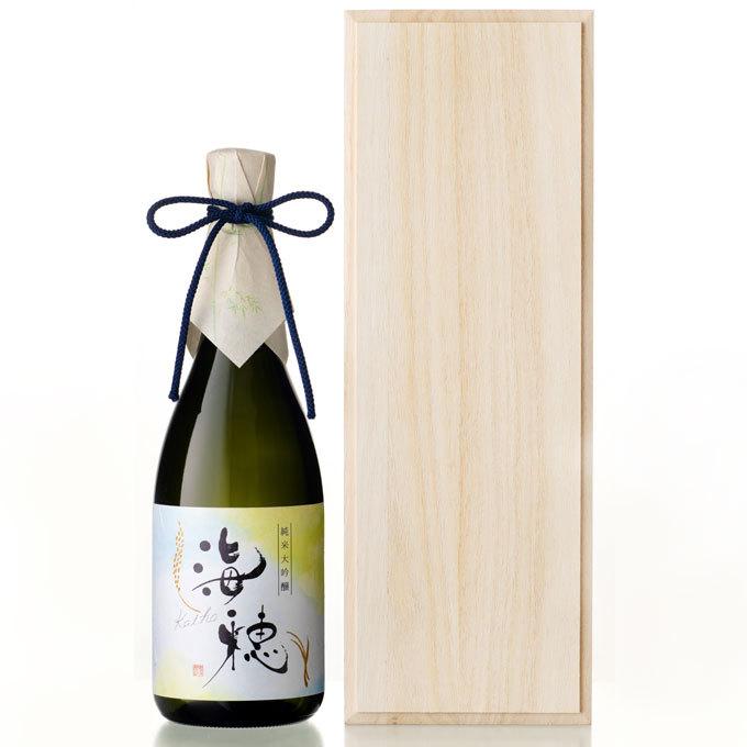 お歳暮 ギフト お酒 プレゼント 男性 女性 人気 日本酒 幻の酒米 亀の尾 純米大吟醸 海穂 720ml ソーシャルギフト |  | 01