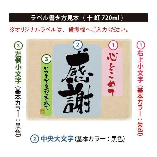 名入れ ギフト 退職祝い 還暦のお祝い 古希のお祝い 記念日の新聞付き 日本酒/酒粕焼酎 十虹 720ml プレゼント 男性 女性 ソーシャルギフト |  | 02